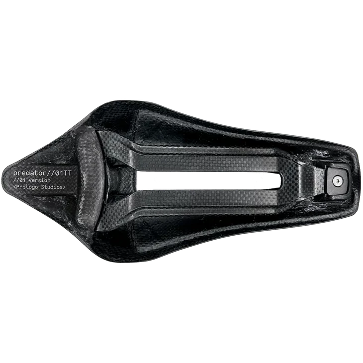 PROLOGO PREDATOR//01TRI NACK 60mm black/white nyereg + fej