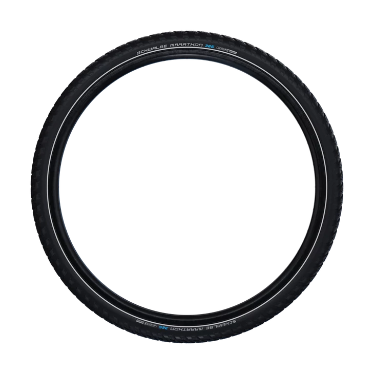 SCHWALBE MARATHON 365 28" fekete/reflexcsíkos 37-622 gumiköpeny