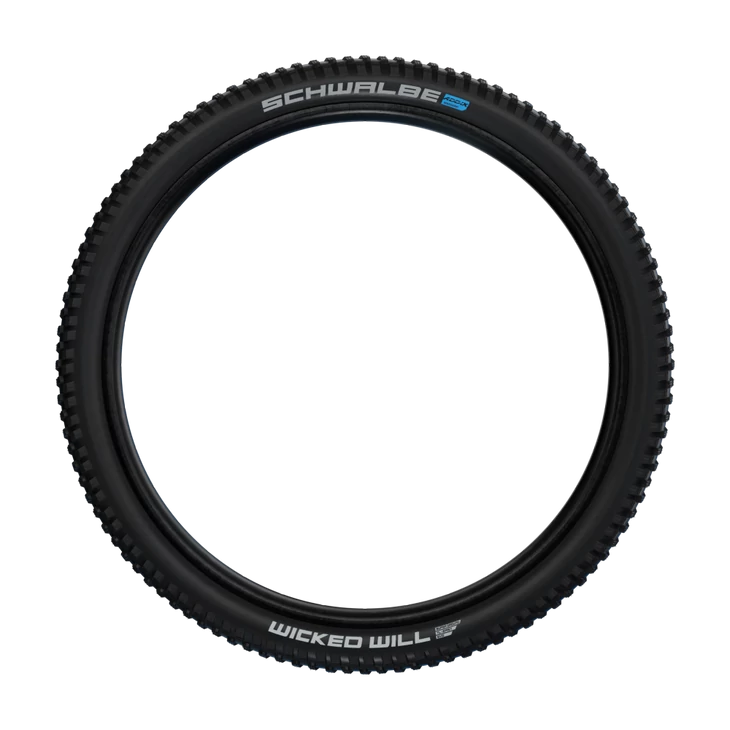 SCHWALBE WICKED WILL EVO TLE HS614 29" fekete/barna 62-622 (29x2,4") hajtogatós gumiköpeny