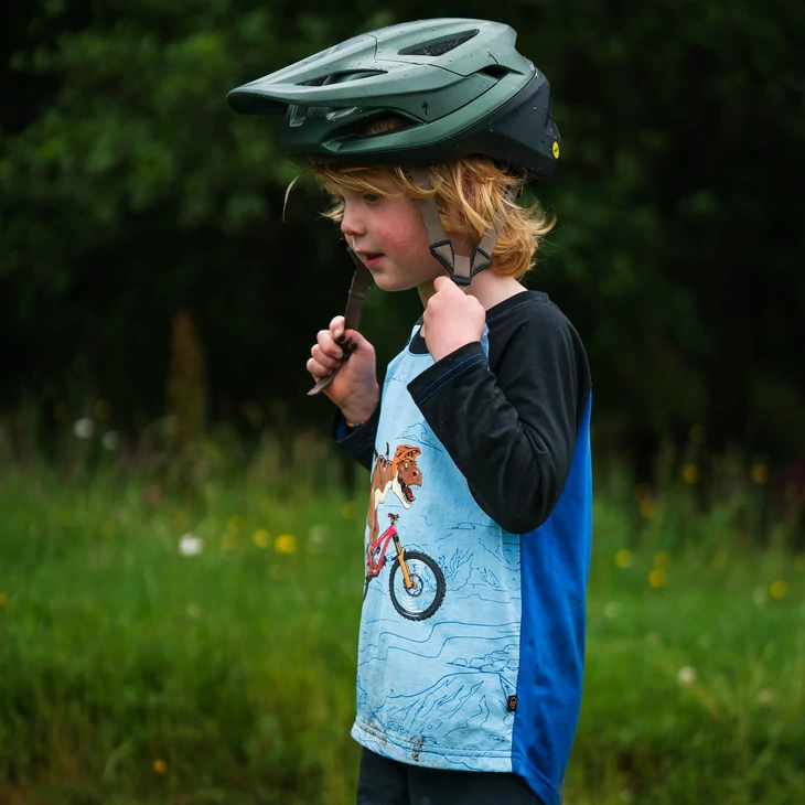 SHOTGUN DIALLED DINO szélálló gyermek MTB mez